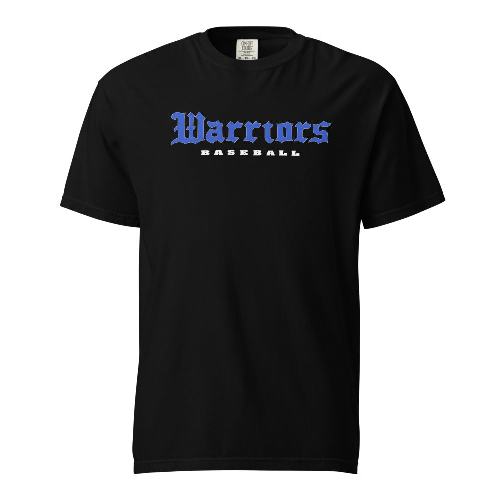 Warriors Baseball Black Shirt