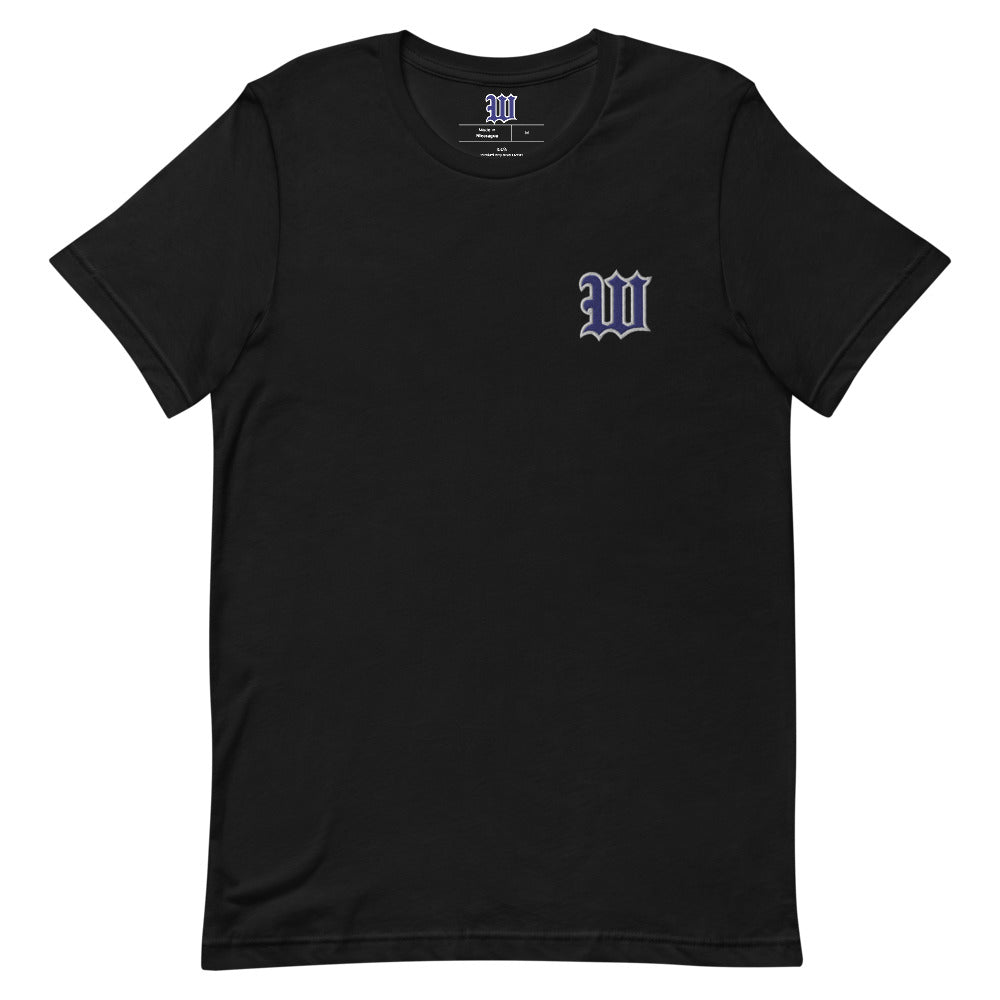 Warriors Pocket Logo Embroidered Shirt